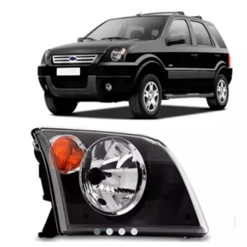 Farol Ford Ecosport Com Pisca Ambar Lado Direito 2004 Ate 2007