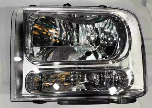 Farol Ford F250 Com Pisca Cromado Lado Esquerdo 2006 Ate 2014