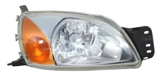 Farol Ford Fiesta Com Pisca Ambar Lado Direito 2000 Ate 2002