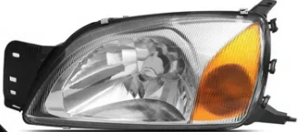 Farol Ford Fiesta Com Pisca Ambar Lado Esquerdo 2000 Ate 2002