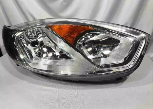 Farol Ford Fiesta Cromado Lado Direito 2011 Ate 2013