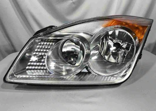 Farol Ford Fiesta Cromado Lado Esquerdo 2008 Ate 2010
