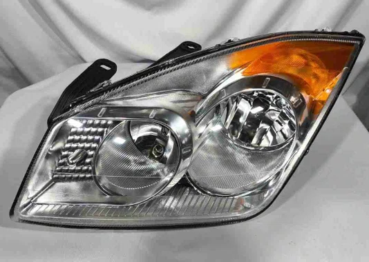 Farol Ford Fiesta Cromado Lado Esquerdo 2008 Ate 2010