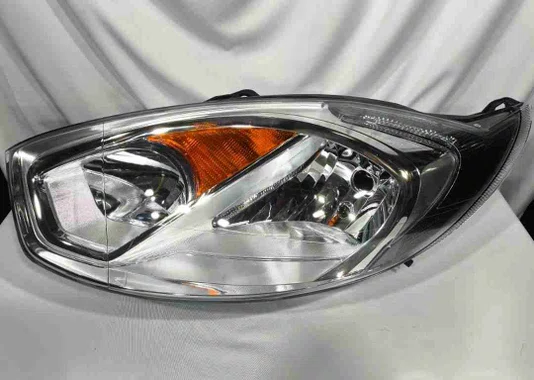 Farol Ford Fiesta Cromado Lado Esquerdo 2011 Ate 2013