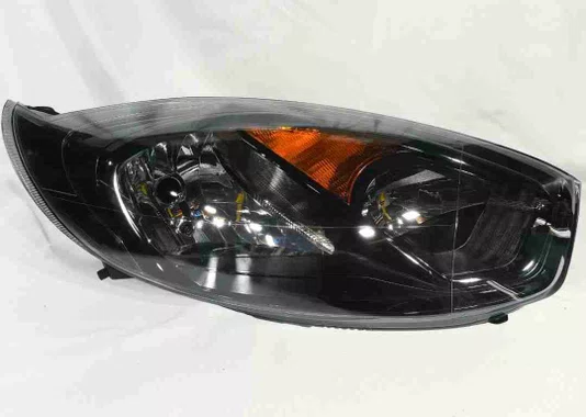 Farol Ford Fiesta Mscara Negra Lado Direito 2011 Ate 2013