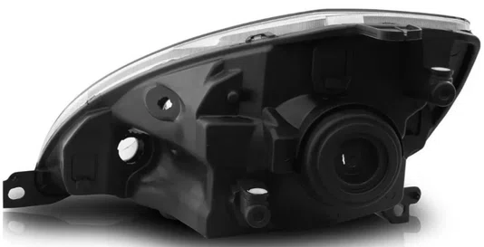 Farol Ford Ka 2008 ate 2014 Cromado Lado Direito/passageiro