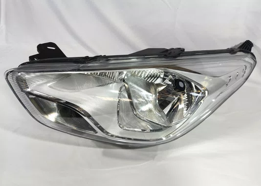 Farol Ford Ka 2015 ate 2018 Cromado Lado Esquerdo