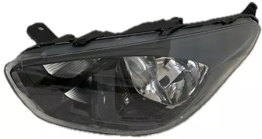 Farol Ford KA ano 2019 ate 2023 Mascara negra Lado Esquerdo