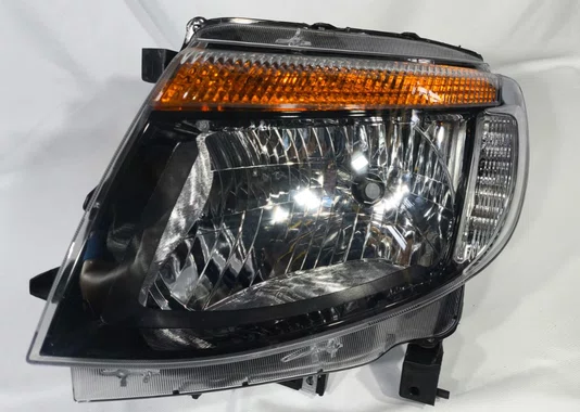 Farol Ford Ranger 2013 at 2016 Mascara Negra Manual Lado Esquerdo