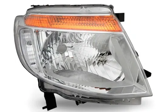 Farol Ford Ranger 2013 ate 2016 Cromado Manual Lado Direito