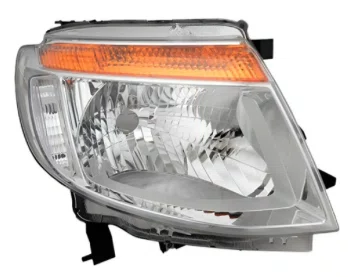 Farol Ford Ranger 2013 ate 2016 Cromado Manual Lado Direito