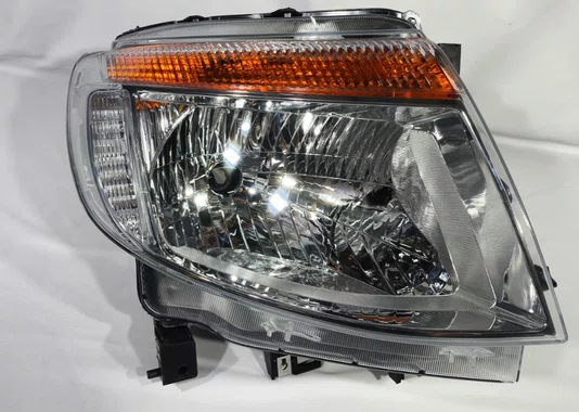 Farol Ford Ranger 2013 ate 2016 Cromado Manual Lado Direito