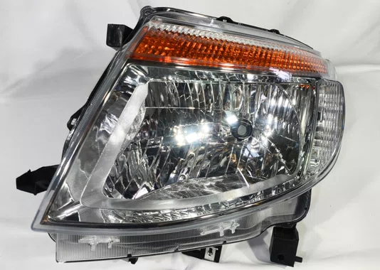 Farol Ford Ranger 2013 ate 2016 Cromado Manual Lado Esquerdo