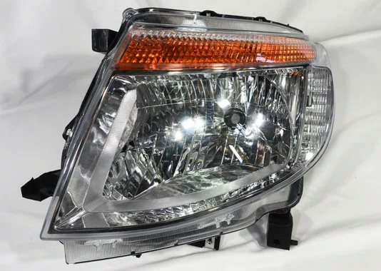 Farol Ford Ranger 2013 ate 2016 Cromado Manual Lado Esquerdo