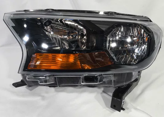 Farol Ford Ranger 2017 at 2023 Pisca Ambar Sem Projetor Manual Lado Esquerdo