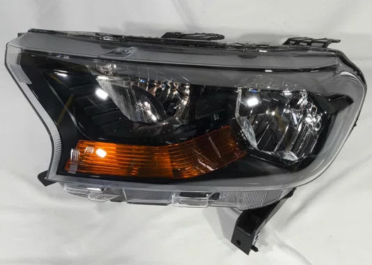 Farol Ford Ranger 2017 at 2023 Pisca Ambar Sem Projetor Manual Lado Esquerdo
