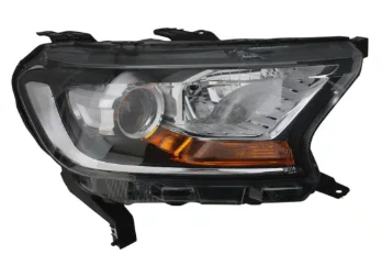 Farol Ford Ranger 2017 ate 2023 Pisca Ambar com Projetor Manual Lado Direito