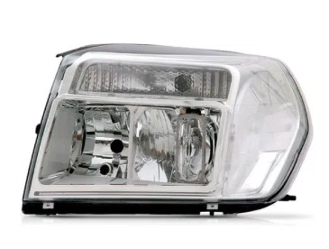 Farol Ford Ranger ano 2010 at 2012 Cromado Lado Esquerdo