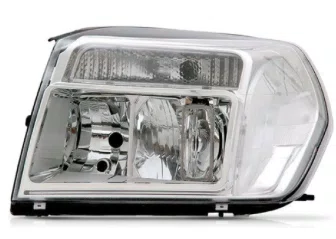 Farol Ford Ranger ano 2010 at 2012 Cromado Lado Esquerdo