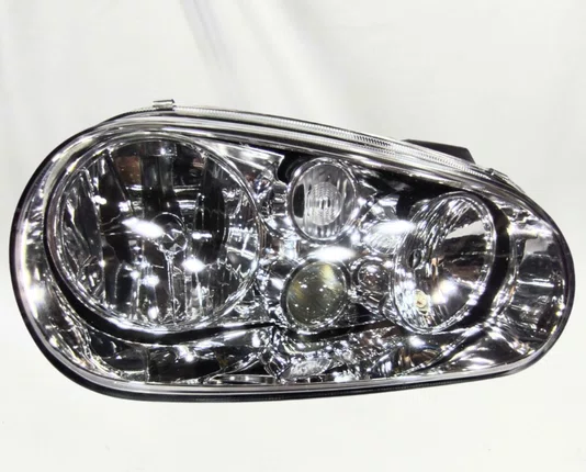 Farol Golf Lado Direito Com Auxiliar Sem Projetor 1998 ate 2006