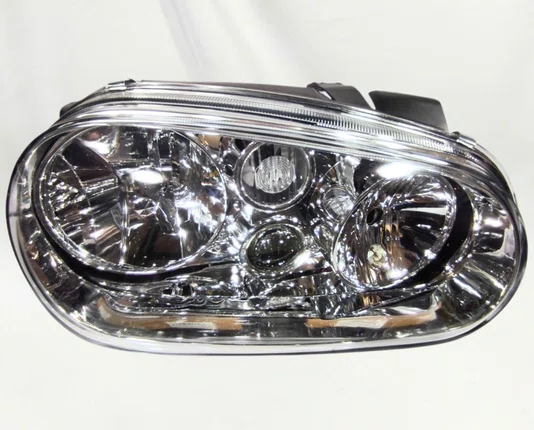 Farol Golf Lado Direito Com Auxiliar Sem Projetor 1998 ate 2006