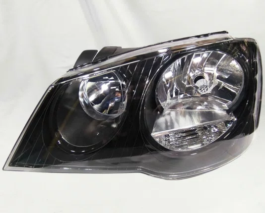 Farol Principal Golf Mascara Negra Lado Esquerdo 2006 Ate 2013
