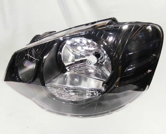Farol Principal Golf Mascara Negra Lado Esquerdo 2006 Ate 2013