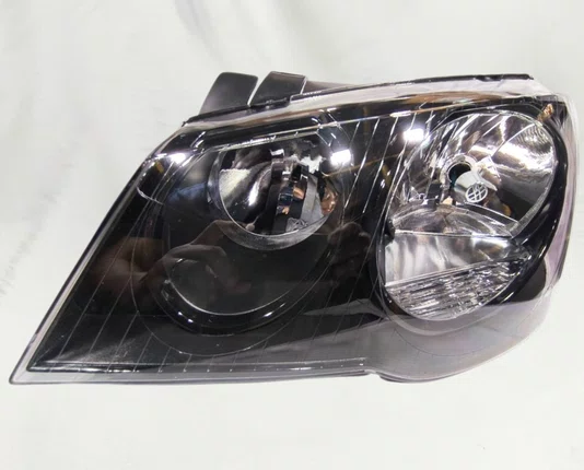 Farol Principal Golf Mascara Negra Lado Esquerdo 2006 Ate 2013