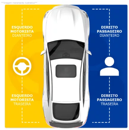 Farol Mitsubishi L200 Triton 2008 at 2017 ambar Lado esquerdo