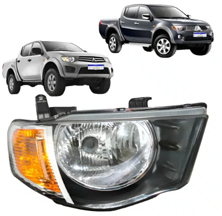Farol Mitsubishi L200 Triton 2008 ate 2017 ambar Lado direito