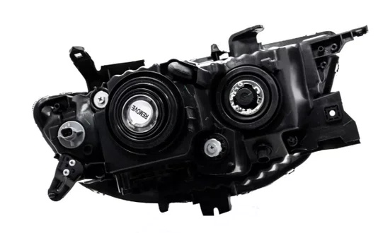 Farol Mitsubishi L200 Triton 2013 a 2017 / Pajero dakar 2009 a 2015 cromado Lado direito