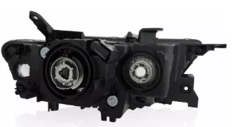 Farol Mitsubishi L200 Triton 2013 a 2017 / Pajero dakar 2009 a 2015 cromado Lado esquerdo
