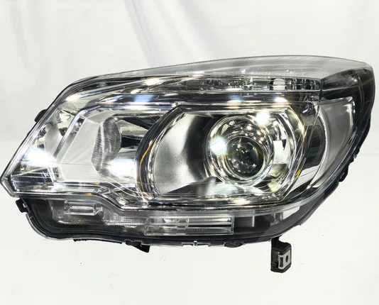 Farol Principal C/ Projetor Chevrolet S10 Mascara Cromada  Lado Esquerdo 2012 ate 2016
