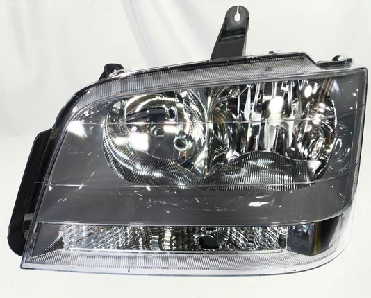 Farol Principal Chevrolet S10 Mascara Cinza Lado Esquerdo 2006 ate 2011