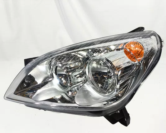 Farol Principal Chevrolet Vectra Mascara Cromada Lado Esquerdo 2006 ate 2009