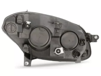 Farol Principal Fiat Palio Mascara Duplo Cromado Lado Esquerdo de 2012 ate 2017