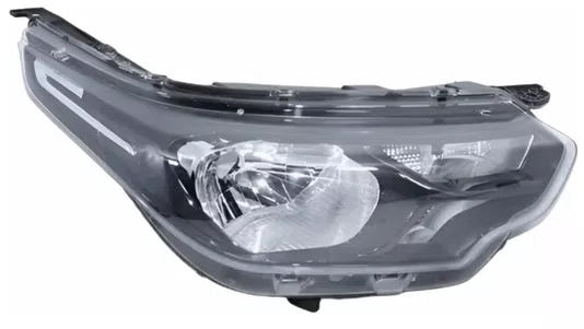 Farol Principal Fiat Strada Mascara Negra / Sem Led Lado Direito de 2020 ate 2025