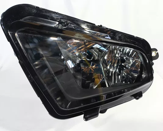 Farol Principal Fiat Toro Mascara Negra Duplo Foco Lado Esquerdo de 2016 ate 2021