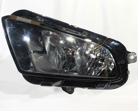 Farol Principal Fiat Toro Mascara Negra Duplo Foco Lado Esquerdo de 2016 ate 2021