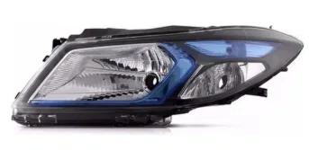 Farol Principal Onix Prisma Cromado Mascara Azul Lado Esquerdo 2013 ate 2018