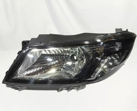 Farol Principal Onix Prisma Cromado Mascara Negra Lado Esquerdo 2013 ate 2018