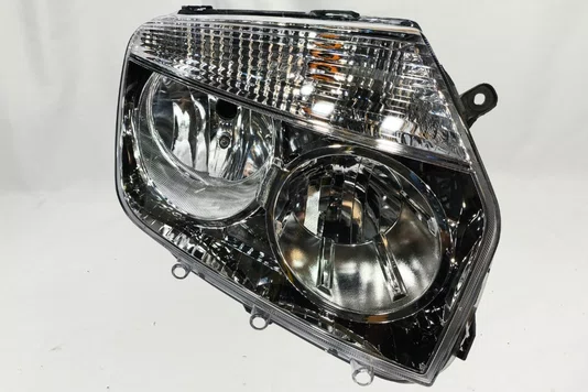 Farol Renault Duster Cromado Lado Direito 2012 Ate 2015