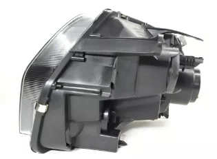 Farol Renault Duster Mascara Negra Cromado Lado Direito 2015 Ate 2018