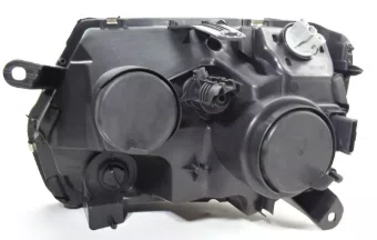 Farol Renault Duster Mascara Negra Cromado Lado Direito 2015 Ate 2018