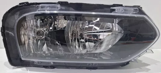 Farol Renault Kwid ano 2022 ate 2025 mascara negra inferior Lado direito