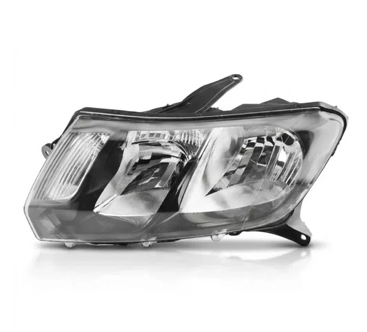 Farol Renault Sandero Stepway 2014 a 2019 Mascara Negra - Lado Direito Original Arteb