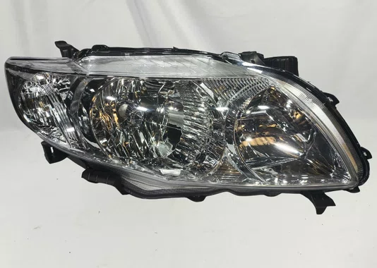 Farol Toyota Corolla 2008 at 2011 Foco Duplo Mascara Cromada Lado Direito/Passageiro