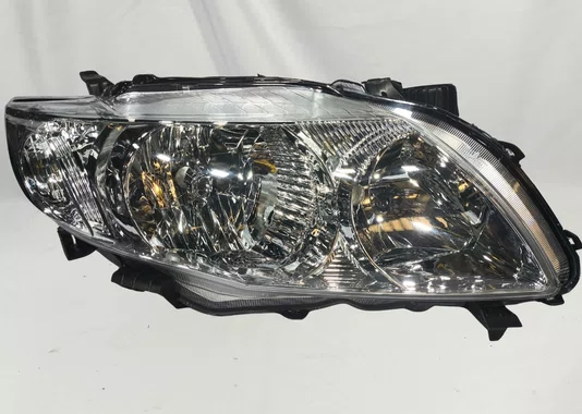 Farol Toyota Corolla 2008 at 2011 Foco Duplo Mascara Cromada Lado Direito/Passageiro