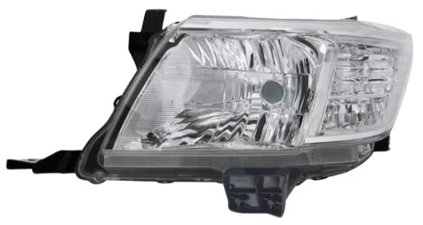 Farol Toyota Hilux 2012 ate 2015 Lado Esquerdo Cromado