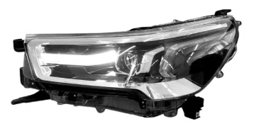 Farol Toyota Hilux 2021 ate 2025 Full led lado esquerdo